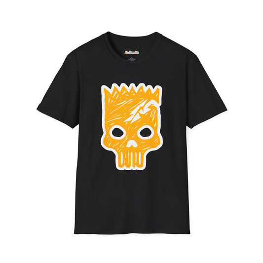 Yellow Skull Unisex Softstyle T-Shirt