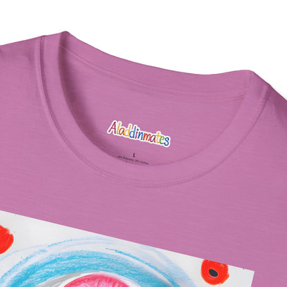 Crayon All Seeing Eye Unisex Softstyle T-Shirt