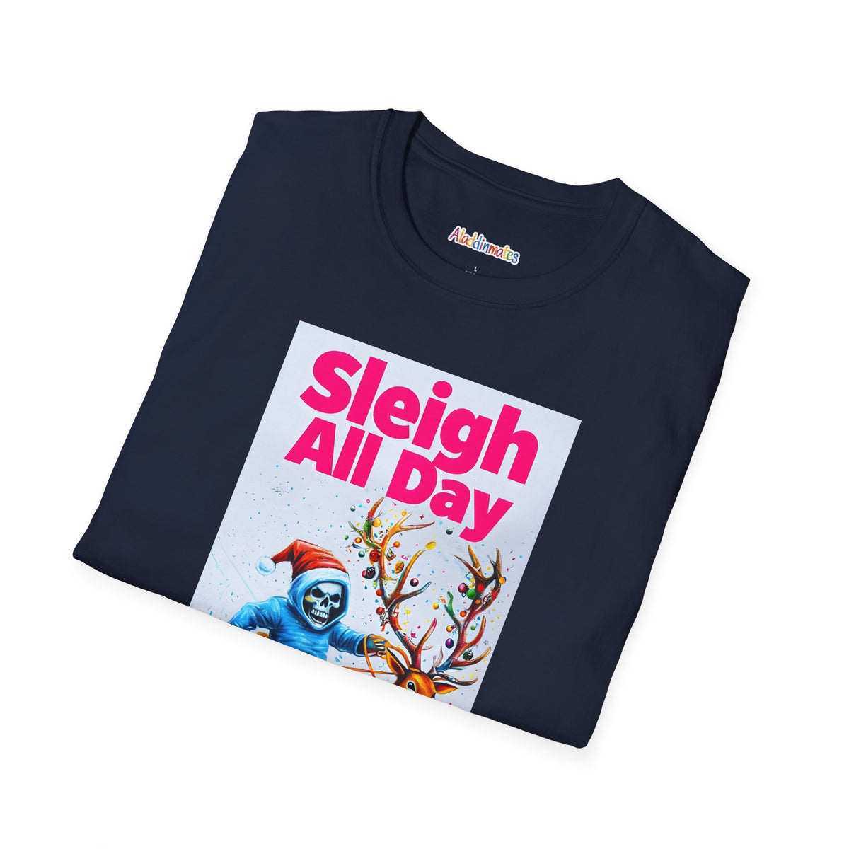Sleigh All Day Unisex Softstyle T-Shirt